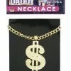 Necklace Dollar Sign Jumbo