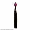 Hannah Montana Light-Up Hair Clip - Straight Hair With Star Clip