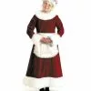 Mrs. Claus Dress Adult Costume
