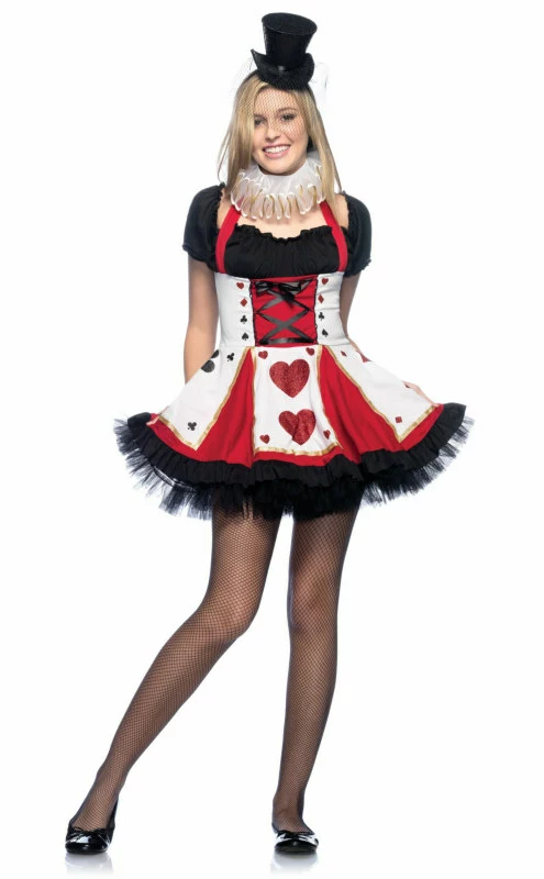 Pretty Playing Card Teen Costume 1 Pretty Playing Card Teen Costume