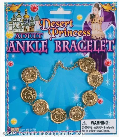 Desert Princess Adult Ankle Bracelet 1 Desert Princess Adult Ankle Bracelet