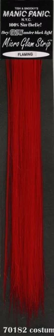 Glam Strips Hair Extension Flaming Red