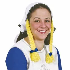 Headscarf With Braids Adult