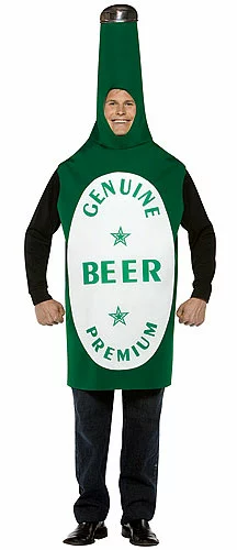 Beer Bottle Costume