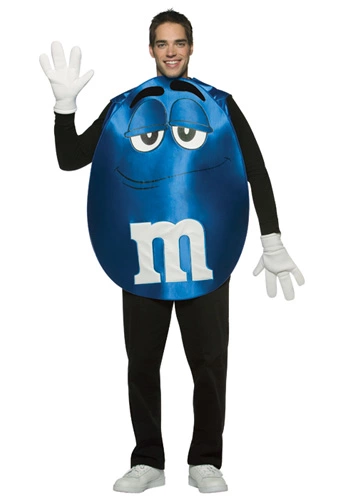 Blue M&M Costume 1 Blue M&M Costume
