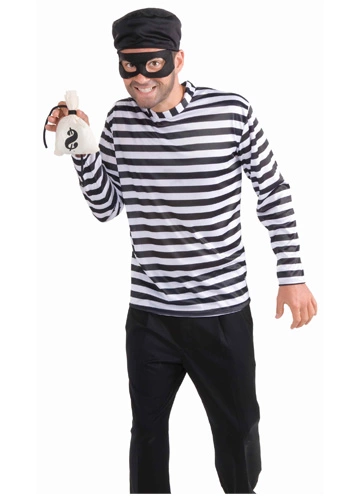 Mens Burglar Costume 1 Mens Burglar Costume