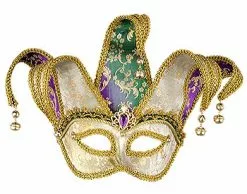 Color Change Mardi Gras Mask