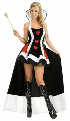 Enchanting Queen Of Hearts Costume