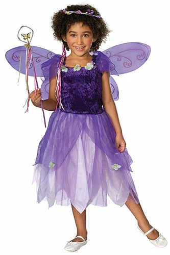 Girls Purple Pixie Costume 1 Girls Purple Pixie Costume