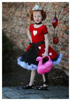 Queen Of Hearts Child Tutu Costume