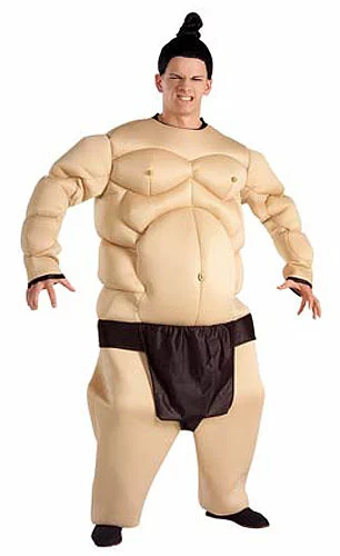Adult Sumo Wrestler Costume 1 Adult Sumo Wrestler Costume