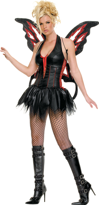 Gothic Fairy Sexy Adult Costume 1 Gothic Fairy Sexy Adult Costume